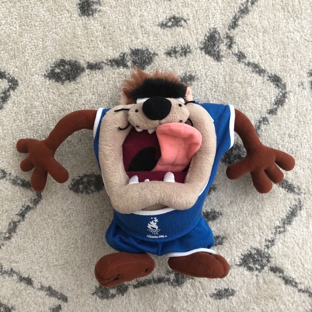 Looney Tunes Taz 1996 Olympics Collectible